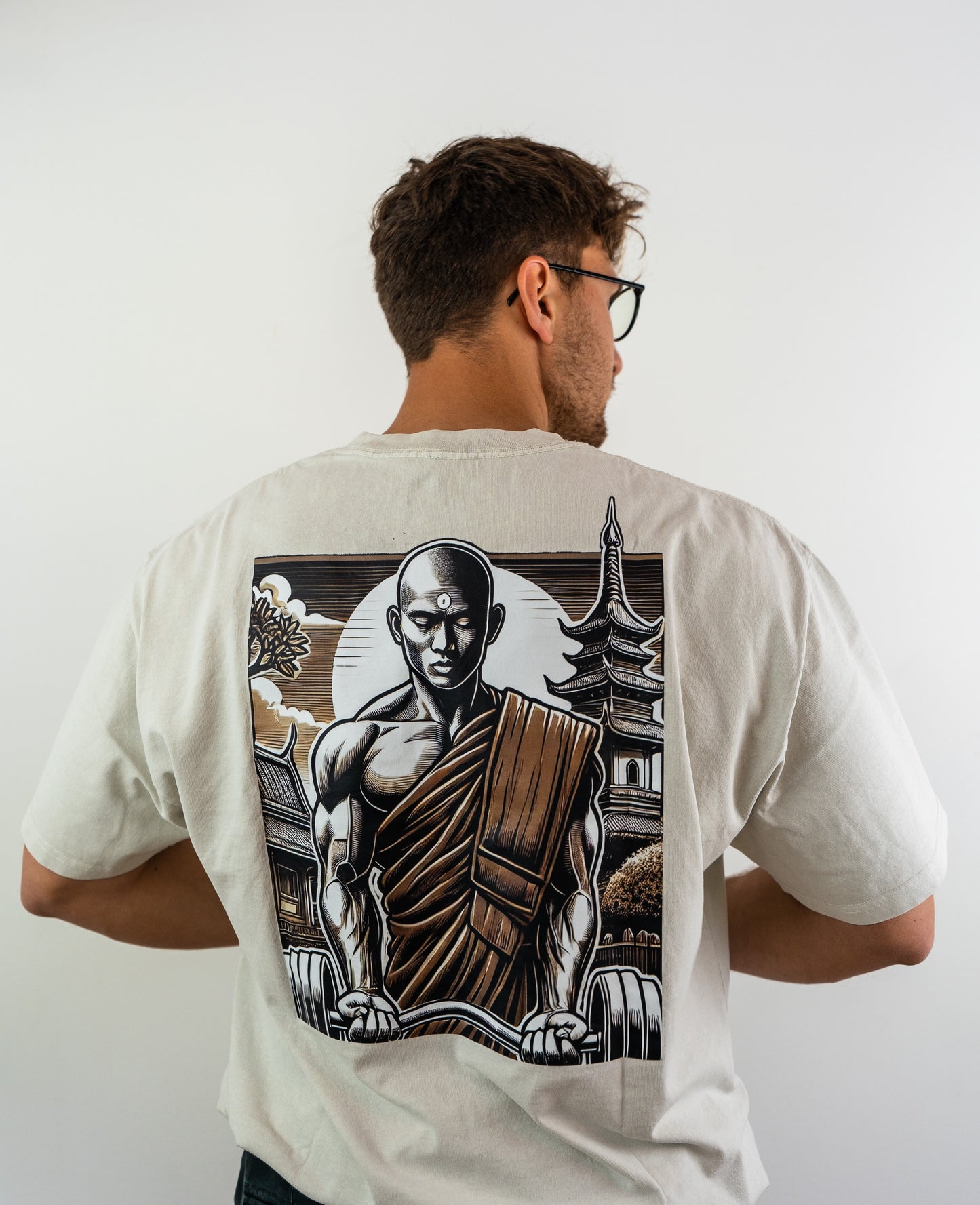 Monk Strength Oversized T-Shirt